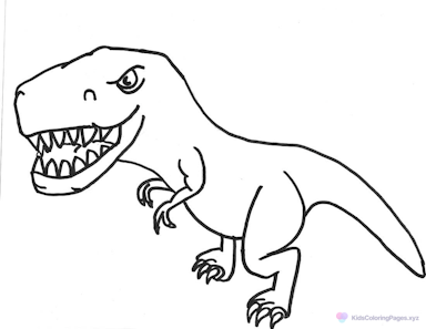 Grumpy T-Rex